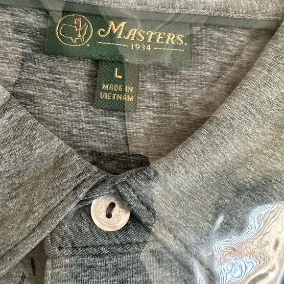 Masters Green Polo Shirt with Classic Collar and Logo